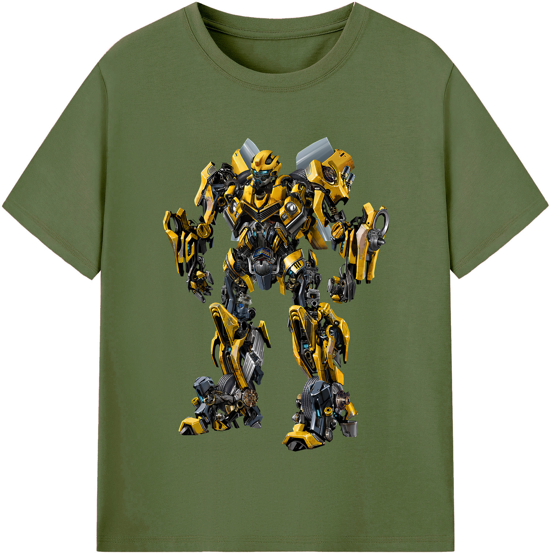（画像用） Transformers トランスフォーマー 綿100％半袖Tシャツ（フロントプリント）